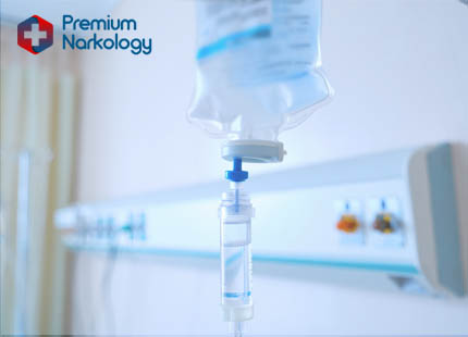 Этапы очищения Капельница в палате клиники