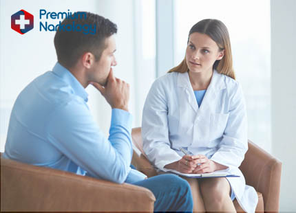 Психологические аспекты алкоголизма Мужчина на приёме психолога